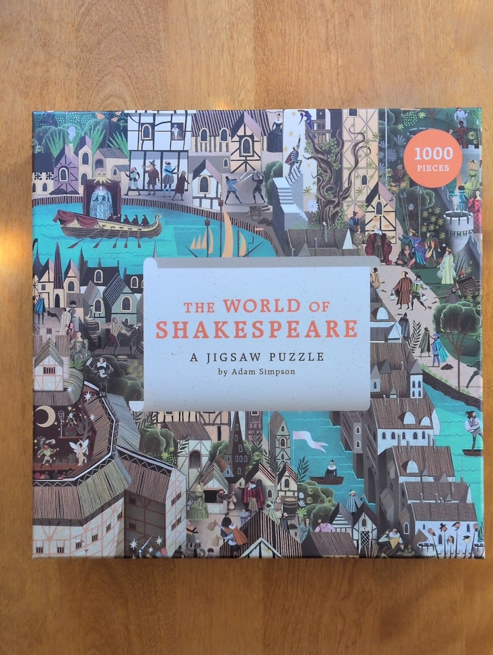 The World Of Shakespeare - 1000 Piece Puzzle